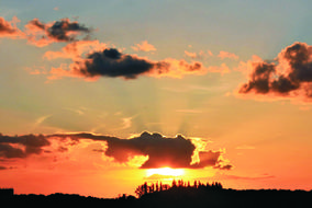 Sunset Sky Color