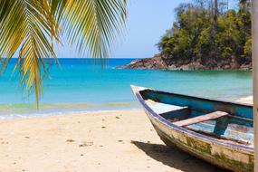 Beach Boat Sea
