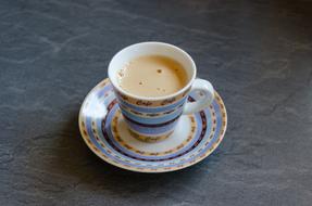 hot coffee milk drink