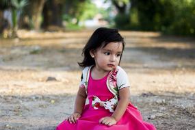 Sweet Baby Child on street