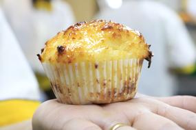 banana sweet cupcake