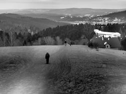 Black And White Travel The