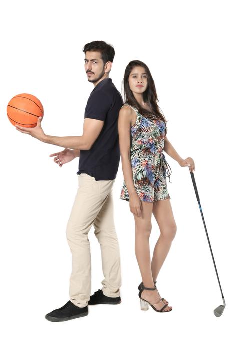 man woman sport