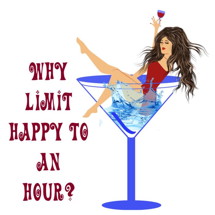 icon of a happy girl in a glass