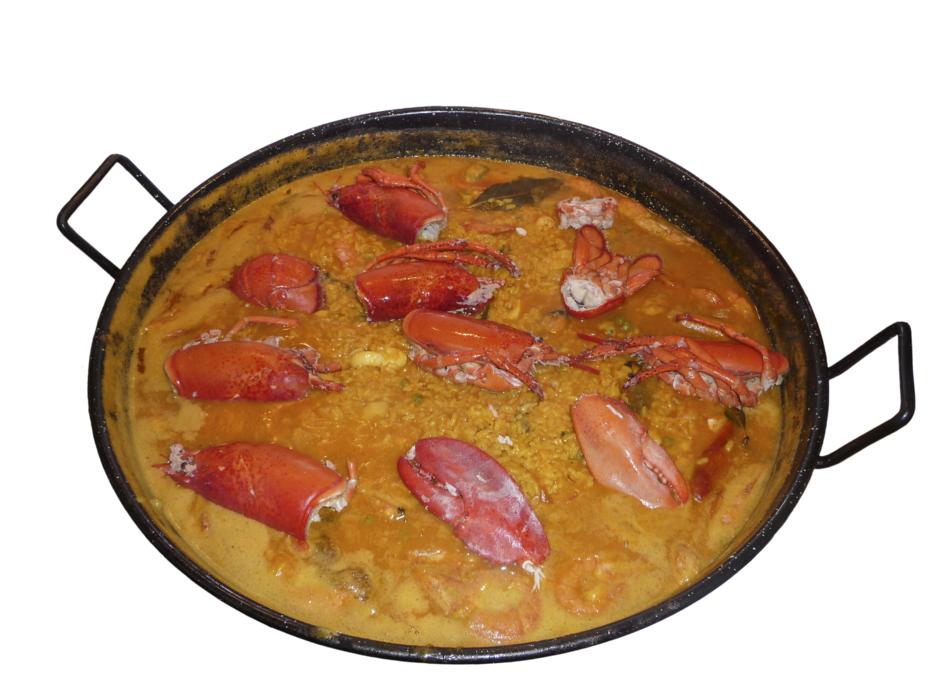 Boiled crabs in sauce