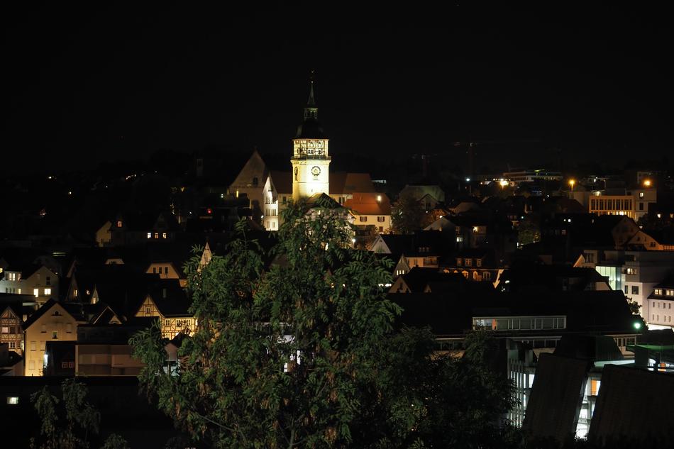 Evening Tower Church City