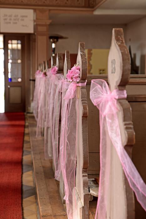 Church Floral Pink