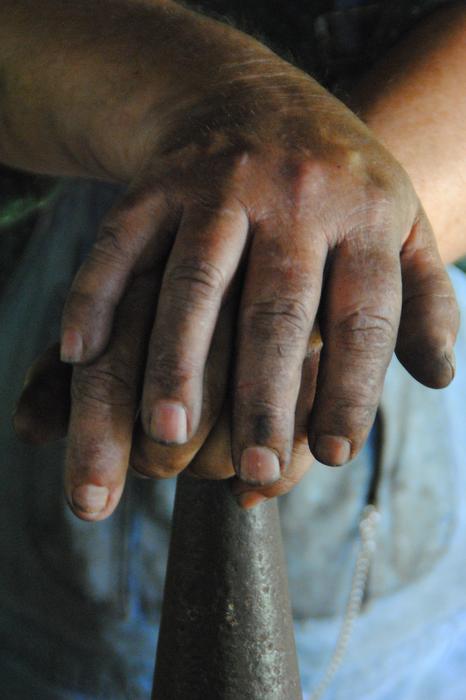 Hands Worker Ironwork