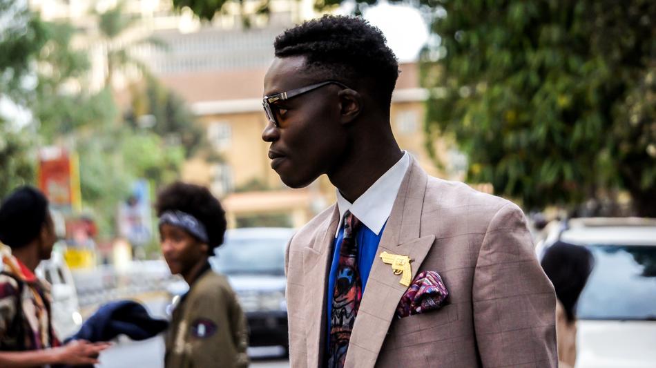 Young Model man in Kenya
