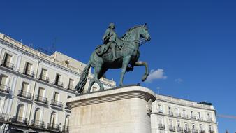 Sculpture Statue Carlos 3 Years