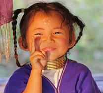Tribal Girl in Thailand