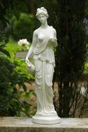 a beautiful sculpture of a girl