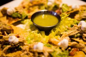 fried dish with sauce