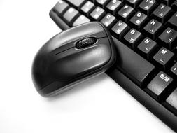 Keyboard Mouse Black