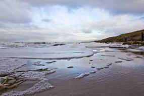 Beach Spray Baltic Sea