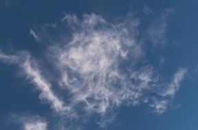 Clouds White Blue