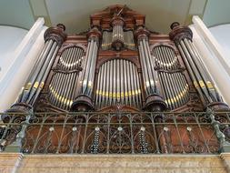 magnificent church organ