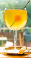 cold sweet cocktail