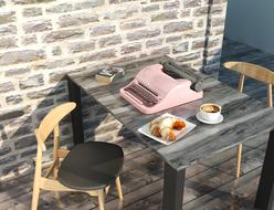nice interior on the terrace