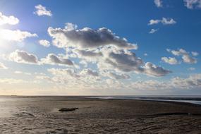 Schiermonnikoog Beach Clouds