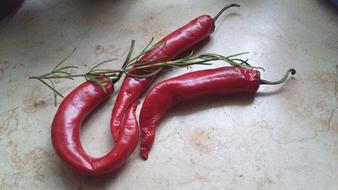 dried red hot pepper