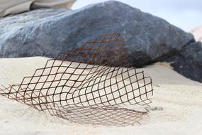 Beach Steel Mesh Sand
