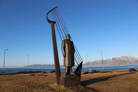 Iceland Statue Monument