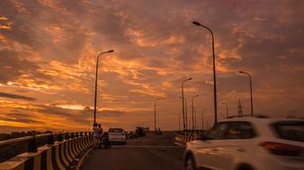 Sunset Car Speed