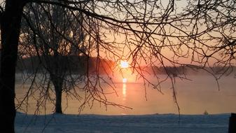 Sunset Water Landscape