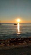 Sunset Sea Beach