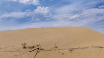 Desert Blue Sky Inner Mongolia