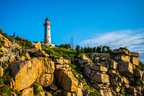 Lighthouse Sea Sunset