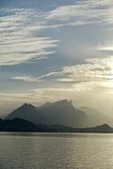Sunset Mountains Glisten