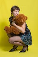 Girl Plush Bear