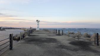 Lighthouse Sea Sunset