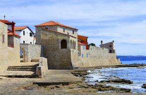 View of Sea coastal Architecture