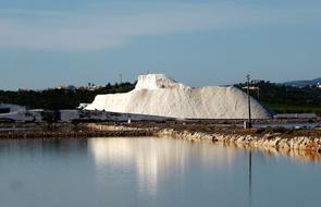 white rock by the river
