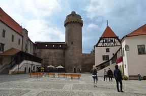 Strakonice Castle Tower Czech