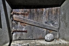 Old Window Wooden Weathering