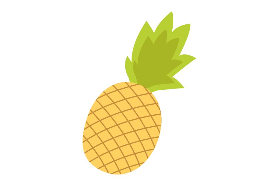 fruit pineapple tropical tasty