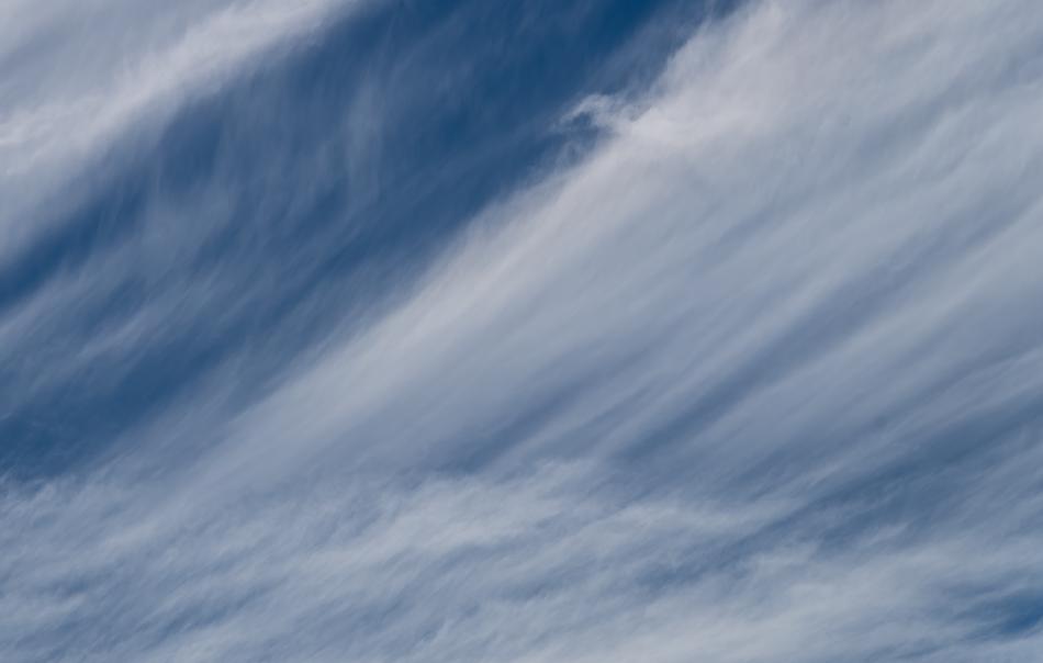 Clouds White Blue