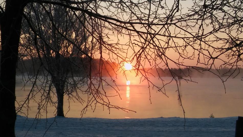Sunset Water Landscape