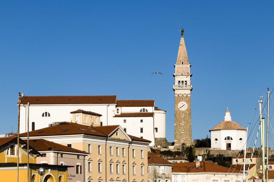 Piran Slovenia Church