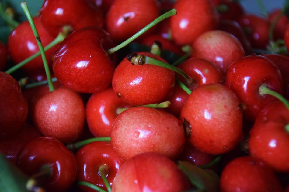 sweet berries in a plate