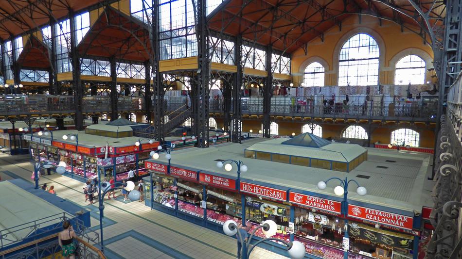 Budapest Great Market Hall in Hungary