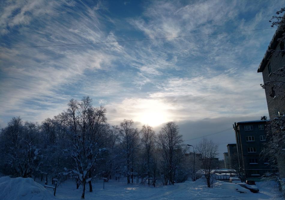 Winter Sunset