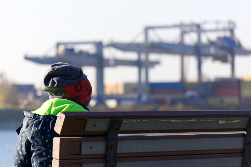 Small Child and port