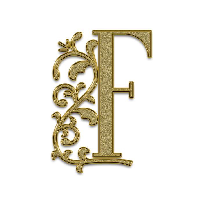letter monogram the text of the