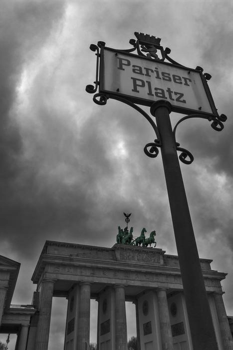 Brandenburg Gate Paris Burst