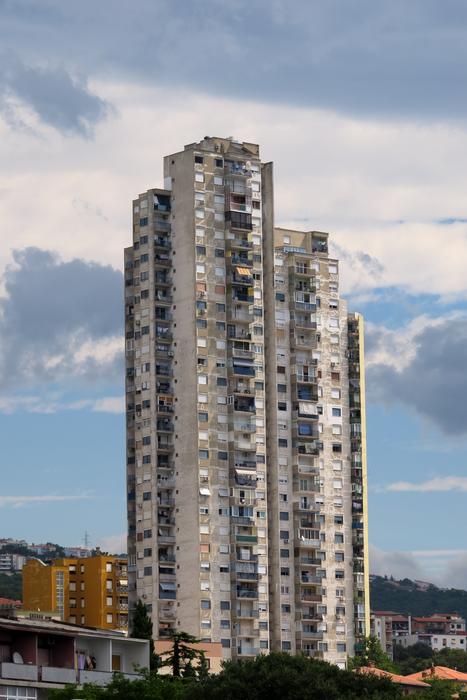 Rijeka Croatia Skyscraper